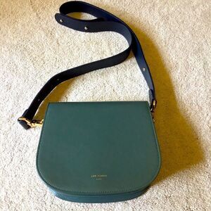 Updated. Rare Low Classic Seoul Green & Blue Color Block Shoulder Bag Read All